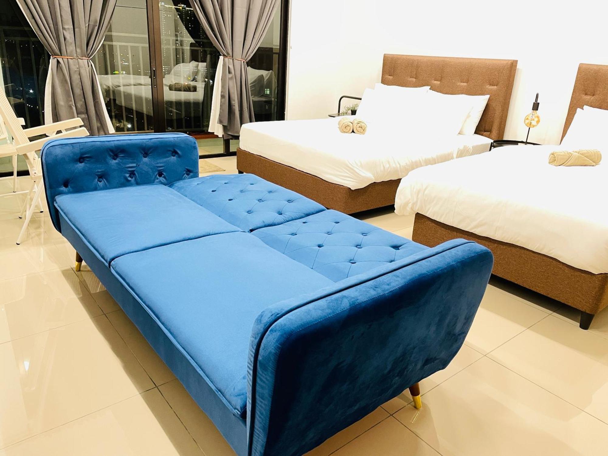 High Floor Studio Austin Regency Mount Austin W Balcony 3 Plus 1Pax 5 Mins Aeon Johor Bahru Zewnętrze zdjęcie